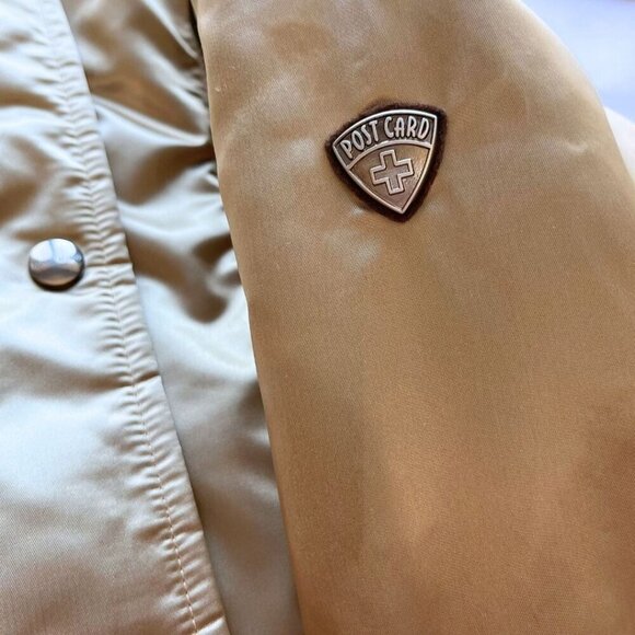 POST CARD GOLD SATIN SKI COAT PANTS 2 PIECES COORDINATED SET - 6 - Picture 12 of 16